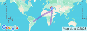 Israel & Jordan: See & Experience It All in 10 Days, 1St Class Custom Tours Map