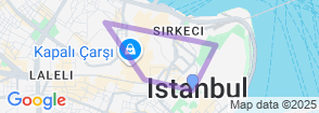 Old Istanbul Morning Segway City Tour Map