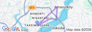Full Day Istanbul Evening Segway City Tour Map