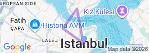 Instagram Photo Tour Galata Tower, Bosphorus and Hidden Gems! Map