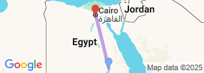 4 Days Aswan and Cairo Map