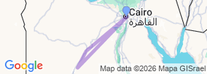 4 Days 3 Nights – Desert Safari Egypt Map
