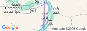 4 Days Trip to Luxor & Dendera and Abydos Map