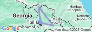 3 Days Tour Package Must See Georgia Map