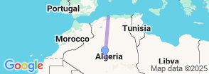 Algeria Cultural Trip: 4 Days 3 Nights Map