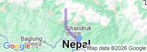 Annapuran Base Camp Trek -7 Days Map