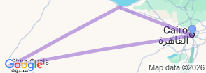 4 Days 3 Nights Siwa Oasis from Cairo – Desert Safari Egypt Map