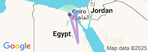 2 Days Tour to Cairo and Luxor from Ain Sokhna Port Map