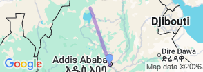 3 Days Gonder Medieval Castles Map