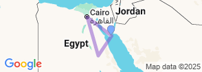 2 Days Cairo and Luxor from Sharm El Sheikh by Flight Map