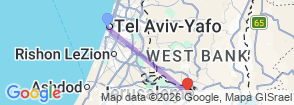 9 Days Classical Israel and Petra Tour Package Map