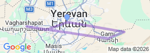 Classic Tour Armenia in 6 Days 5 Nights Map
