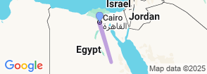6 Days Cairo, Luxor & Aswan Holiday Map