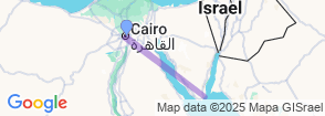 6 Days Cairo and Sharm El Sheikh Holiday Map