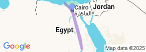 7 Days Cairo & Aswan, Luxor With Alexandria Holiday Map