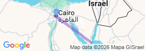 7 Days the Best of Cairo and Sharm El Shiekh Holiday Map