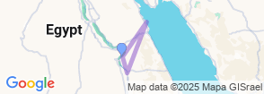 8 Days Trip to Luxor & Edfu & Dandara and Abydos and Hurghada Map