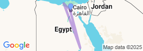 14 Days Holiday All Over Egypt (10 Destinations) Map