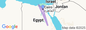15 Days Cairo, Alexandria, Nile Cruise & El Bahariya Oasis, Sharm Map