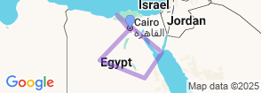 19 Days Cairo, Desert Safari to Luxor, Nile Cruise, Sharm El Sheikh & Alexandria Map