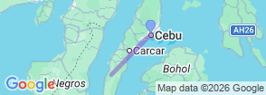 Cebu: Kawasan Falls Canyoneering Private Tour Map