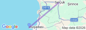 Promotion Tour 3 Days Kusadasi & Ephesus Package Map