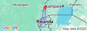13 Day Rwanda-Uganda Big 5 Adventure. Map