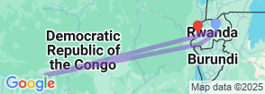 4 Days Gorilla Trekking in Congo. Map