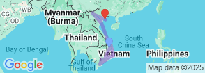 Vietnam in Depth (20 Days - 19 Nights) Map