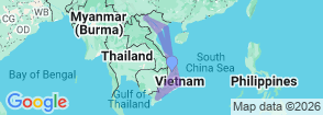 Vietnam in Depth (20 Days - 19 Nights) Map