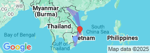 Splendour of Vietnam (13 Days - 12 Nights) Map