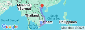 Grand of Vietnam (16 Days - 15 Nights) Map