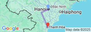 Hanoi - Maichau - Phuluong (6 Days - 5 Nights) Map