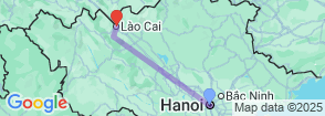 Hanoi - Sapa - Laochai - Tavan - Seo Trung Ho - Banho - Thanhphu - Sapa by Night Train (7 Days - 6 Nights) Map