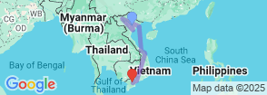 Hanoi - Tamcoc - Sapa - Halong - Hue - Danang - Hoian - Saigon - Cuchi - Cai Be (15 Days - 14 Nights) Map