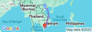 Vietnam Culinary Tour (12 Days - 11 Nights) Map