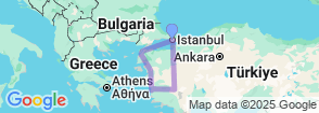 Aegean Discovery Package 4 Day Map