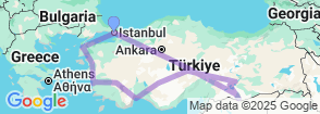12 Days Historical Depth of Turkey Map