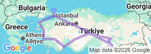 12 Days Historical Depth of Turkey Map