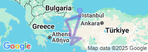 14 Day All Inclusive Bodrum Holiday Turkey Tour Map