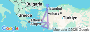 14 Day Family Tour Turkey Map