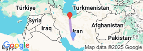 Exploring the Best of Iran in 7 Days Map