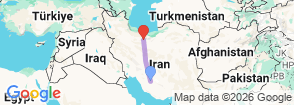 Exploring the Best of Iran in 7 Days Map