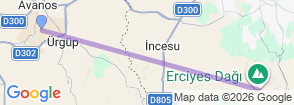 Cappadocia Mount Erciyes Ski Tour Map