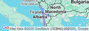 7 NIGHTS ALBANIA FOOD TOUR PACKAGE Map
