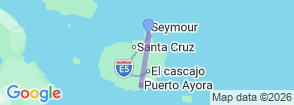 5 Days Adventure Trip in Galapagos Map