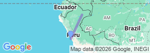 4 Days Peru Amazon Iquitos Expedition Map