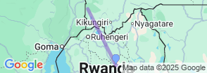 2 DAYS GORILLA TREKKING IN BWINDI FROM KIGALI/RWANDA Map