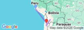 Chilean Wonders: Santiago, Atacama, and Uyuni Expedition - 12-Day Journey of Natural and Cultural Marvels Map