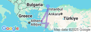 11 Days Family Aegean Mediterranean Tour Turkey Map